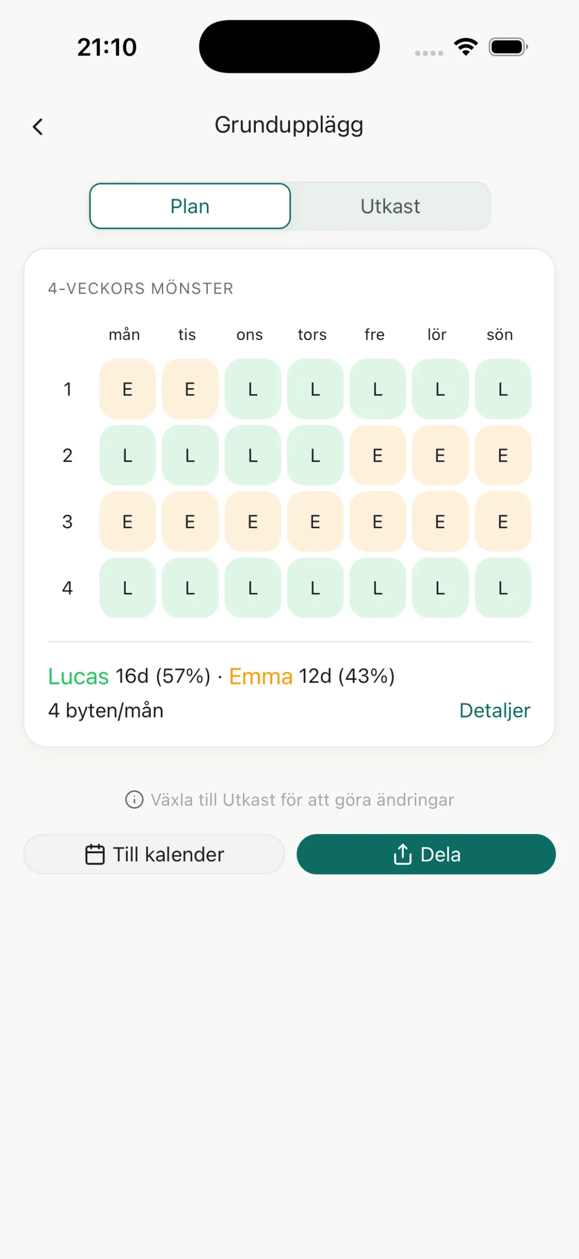 Umgängesschema